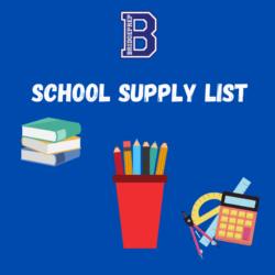 2021-2022 BridgePrep Academy of Osceola Supply List